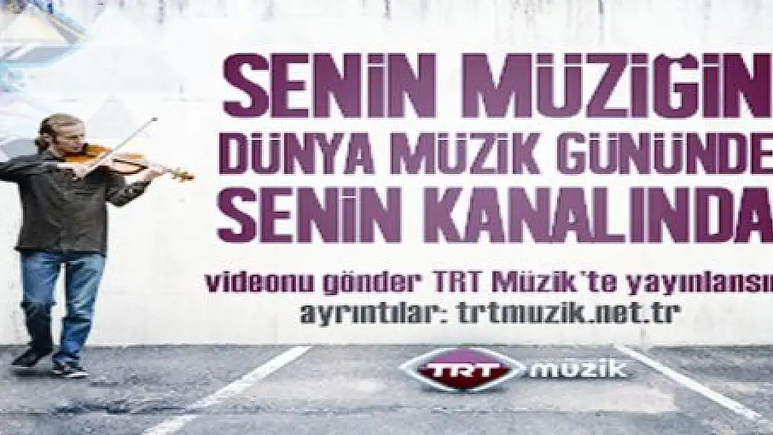 TRT MÜZİK VİDEOLARINIZI BEKLİYOR