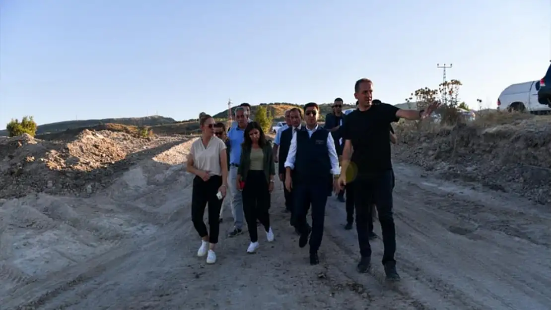 Tunceli'de saatte 160 ton sıcak asfalt üretecek plentin altyapı çalışmaları başladı