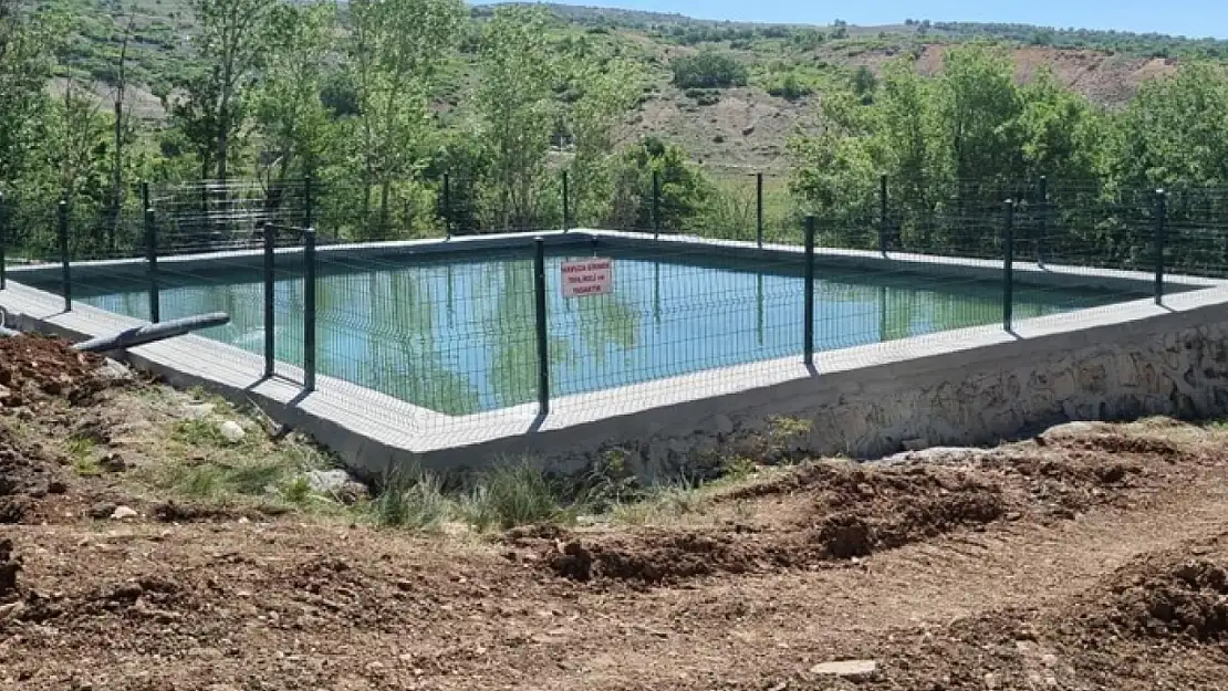 Tunceli'de tarımsal sulamada modern hamle