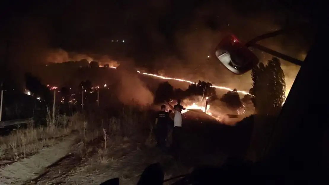 Tunceli'deki yangından 150 dönümlük alan etkilendi