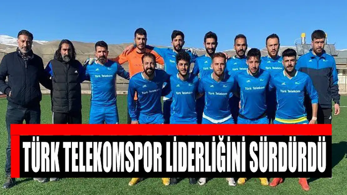 TÜRK TELEKOMSPOR LİDERLİĞİNİ SÜRDÜRDÜ