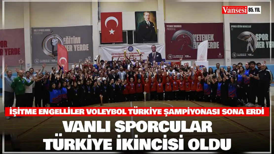 Türkiye İşitme Engelliler Voleybol Türkiye Şampiyonası final maçları ile sona erdi