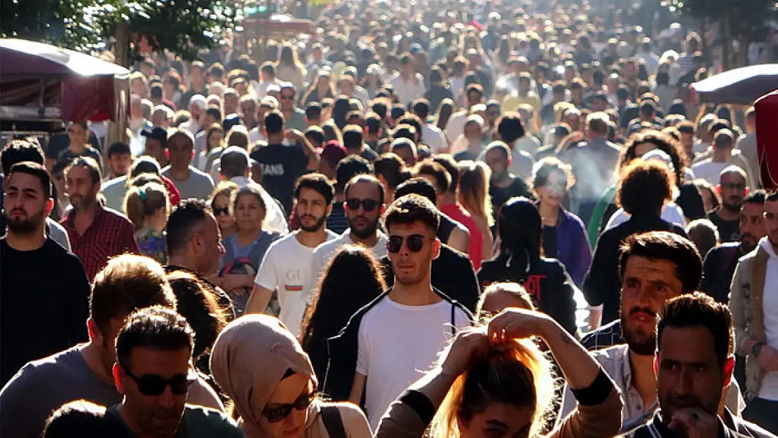 Türkiye nüfus büyüklüğüne göre sıralamada 18'inci sırada