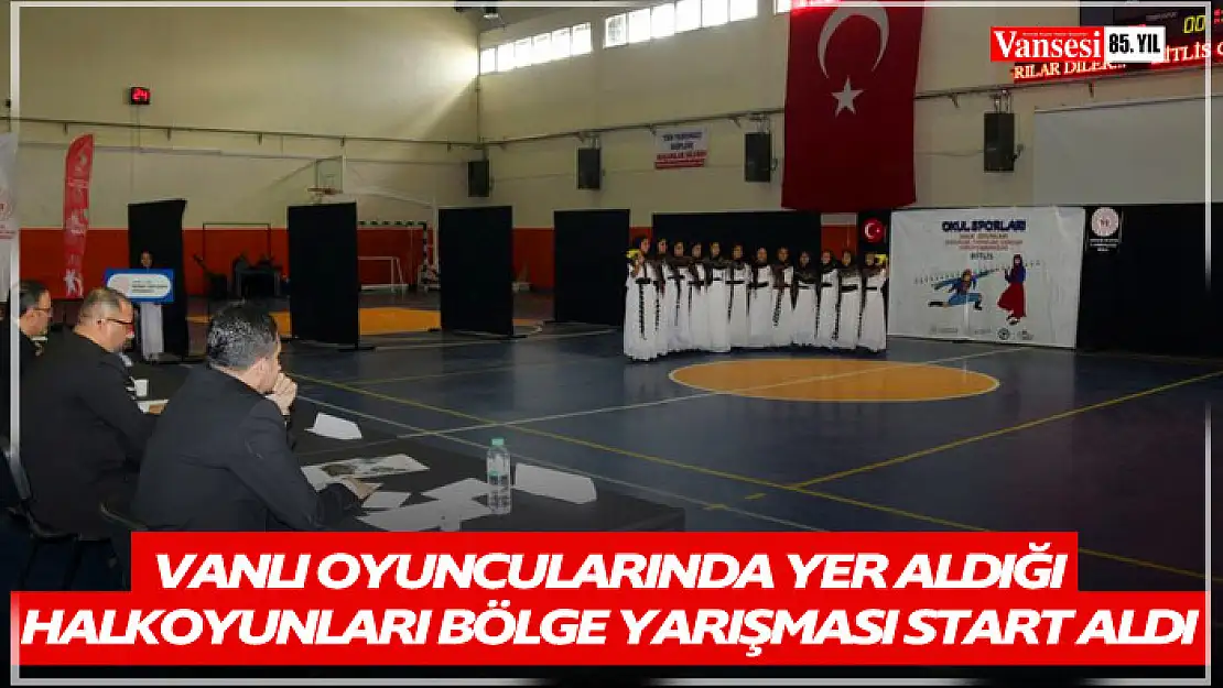 Türkiye Şampiyonası Halkoyunları Bölge Yarışması start aldı