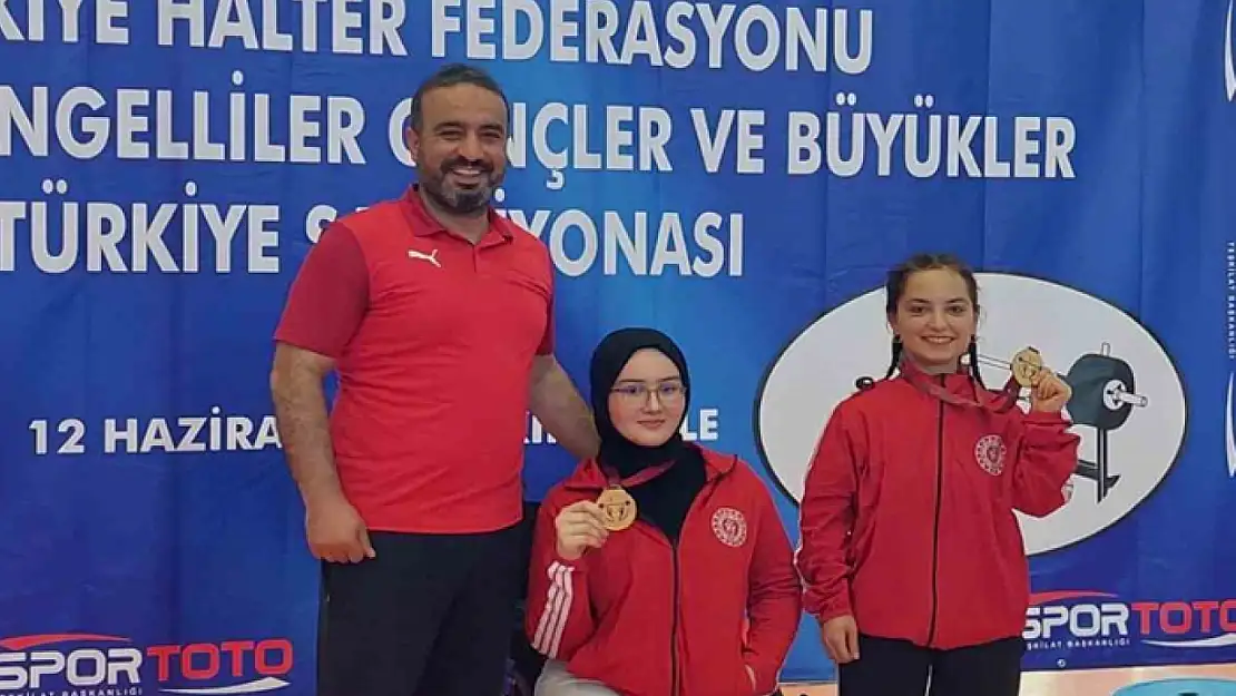 Türkiye Şampiyonası'nda 2 altın madalya