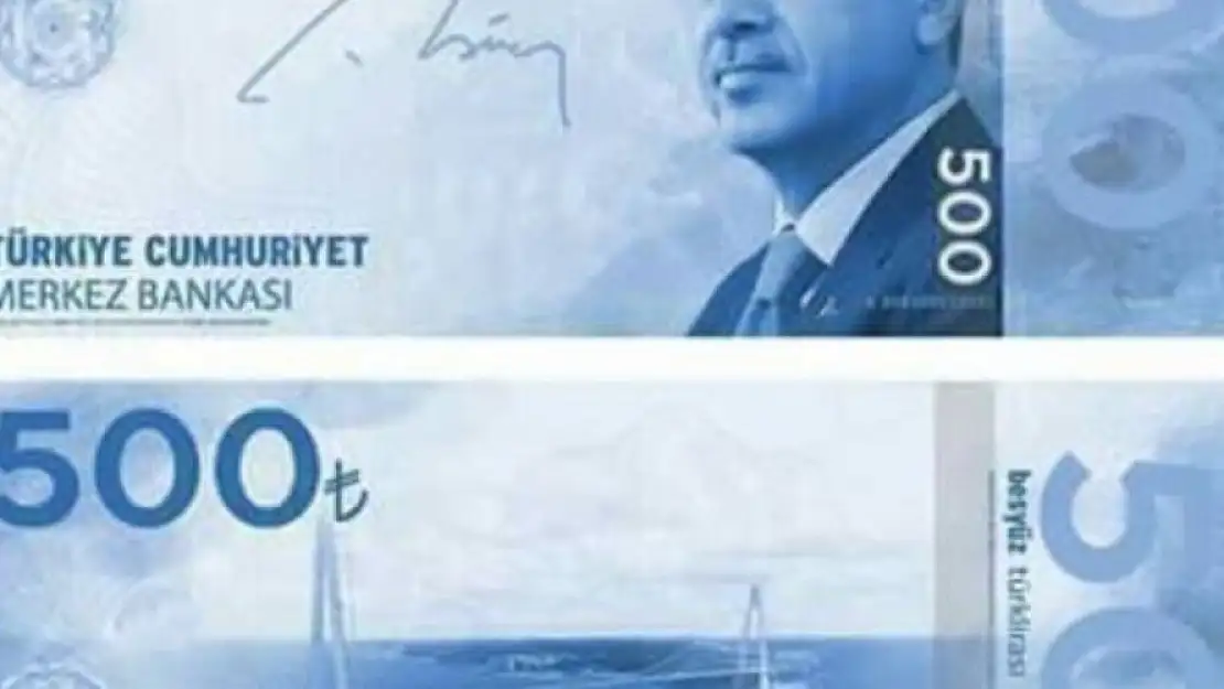 Türkiye yeni bir döneme adım atıyor! İşte kullanılacak yeni banknotlar