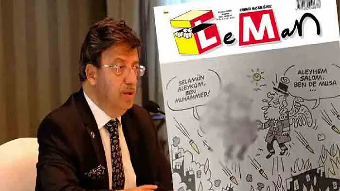 Türkmenoğlu'ndan, Leman Dergisi'ne tepki
