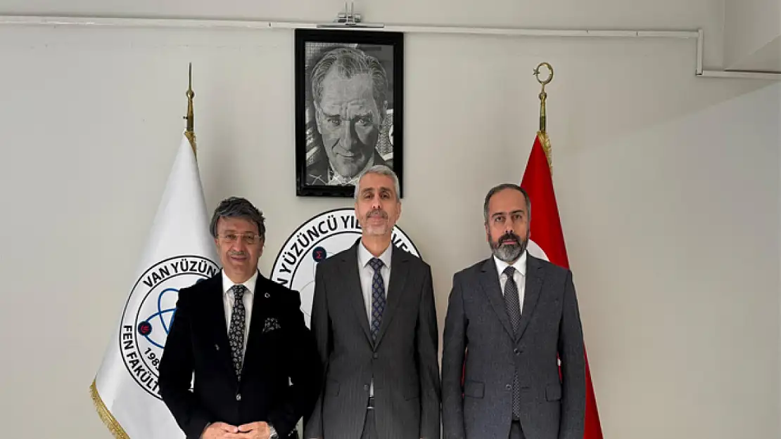 Türkmenoğlu'ndan Prof. Dr. Şevgin'e hayırlı olsun ziyareti