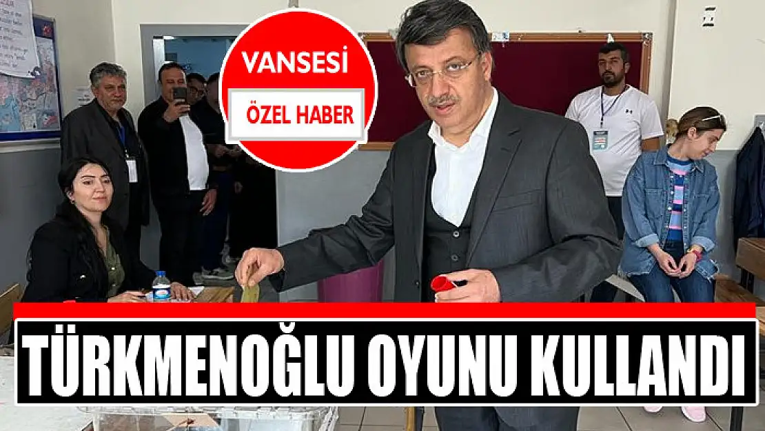 Türkmenoğlu oyunu kullandı