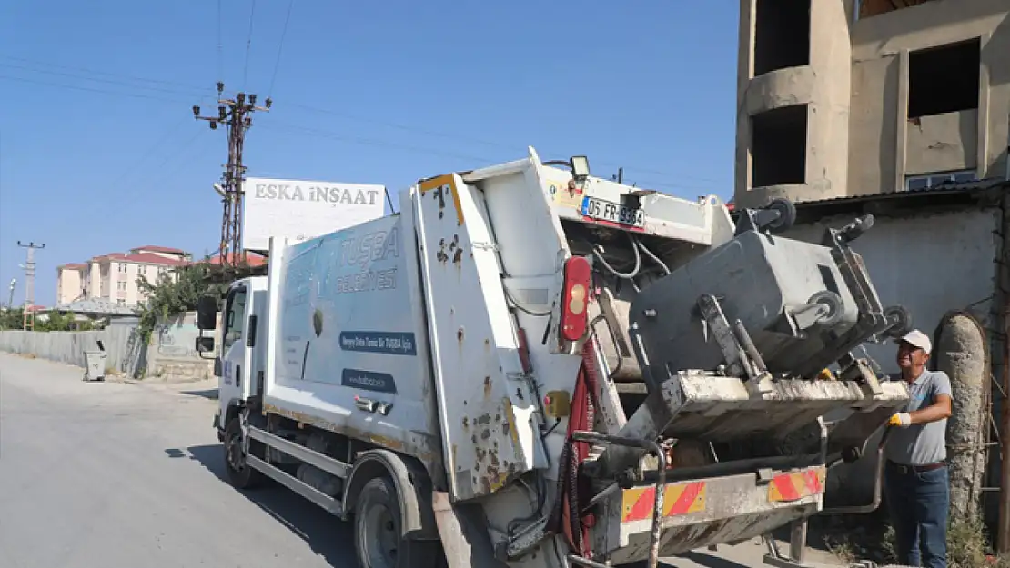 Tuşba Belediyesi temizlik çalışmalarını sürdürüyor