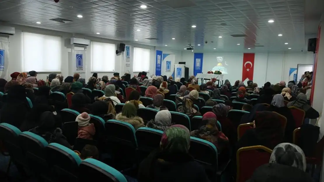 Tuşba'da 'Miraç Kandili' programı