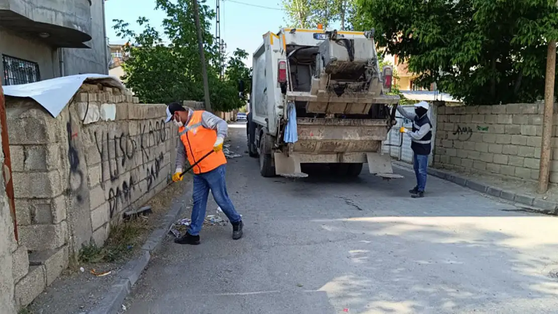 Tuşba'da temizlik çalışması