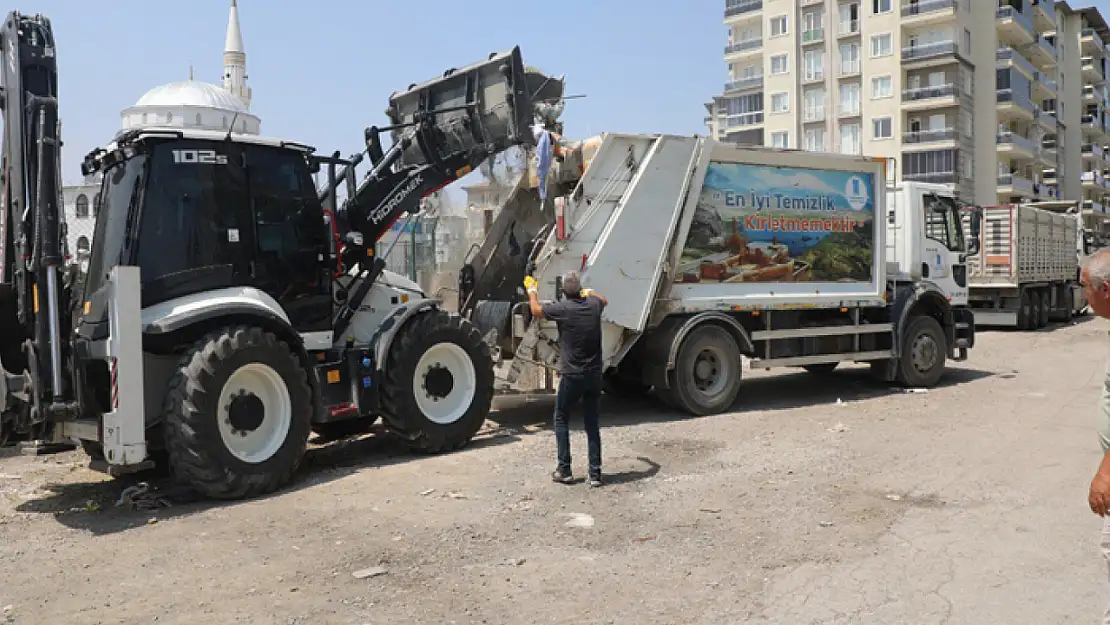 Tuşba'da temizlik çalışması