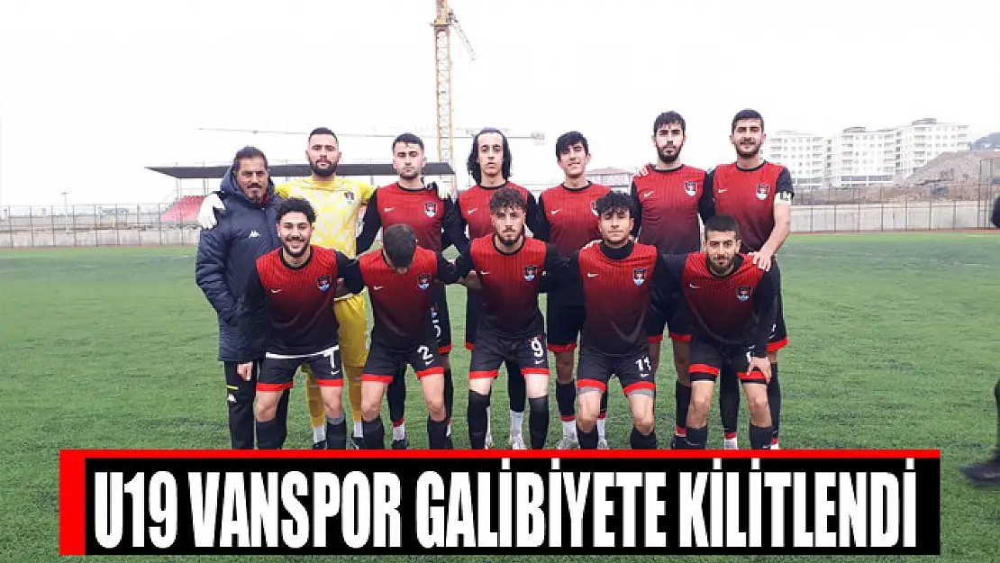 U19 VANSPOR GALİBİYETE KİLİTLENDİ