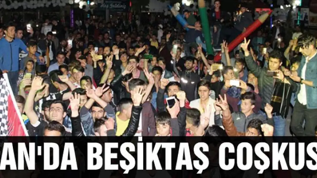 Van'da Beşiktaş Coşkusu