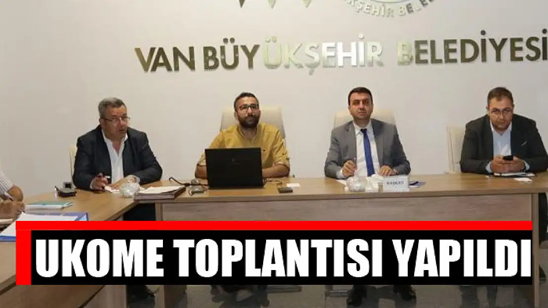 UKOME toplantısı yapıldı