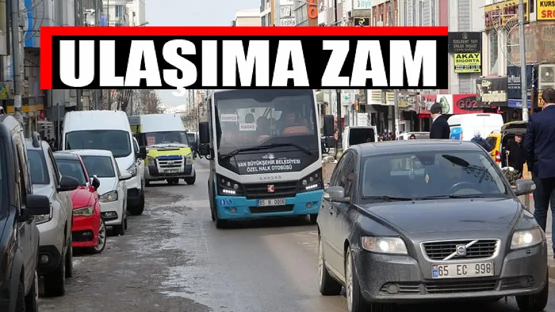 Ulaşıma zam