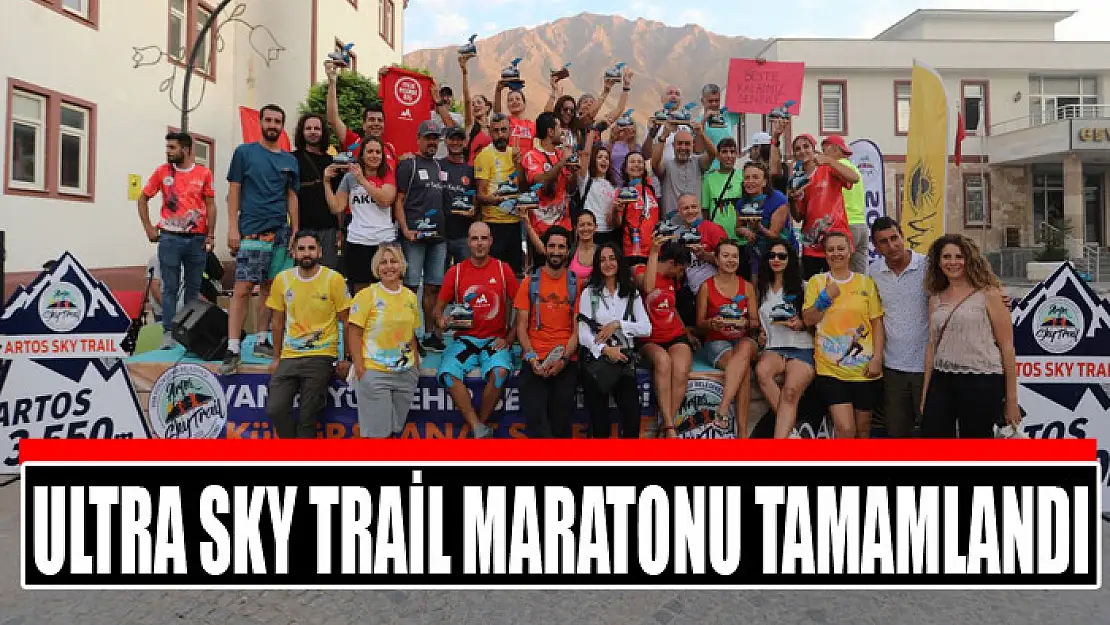 ULTRA SKY TRAİL MARATONU TAMAMLANDI