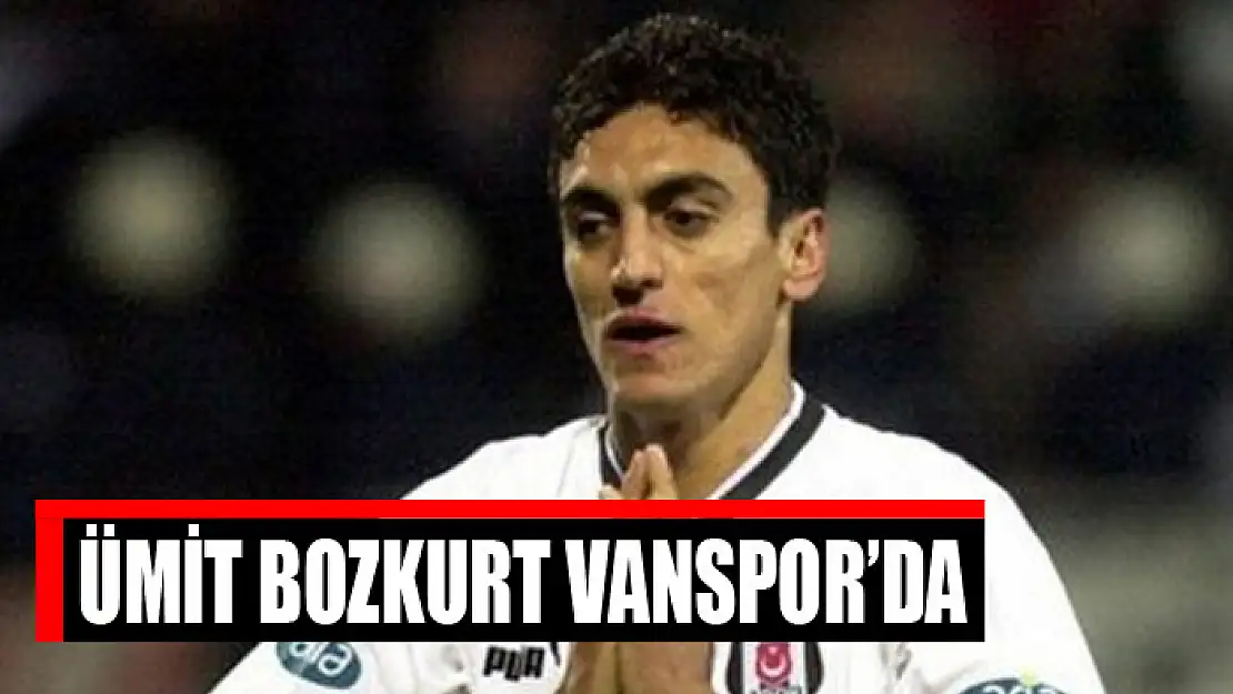 Vanspor'un yeni hocası Ümit Bozkurt