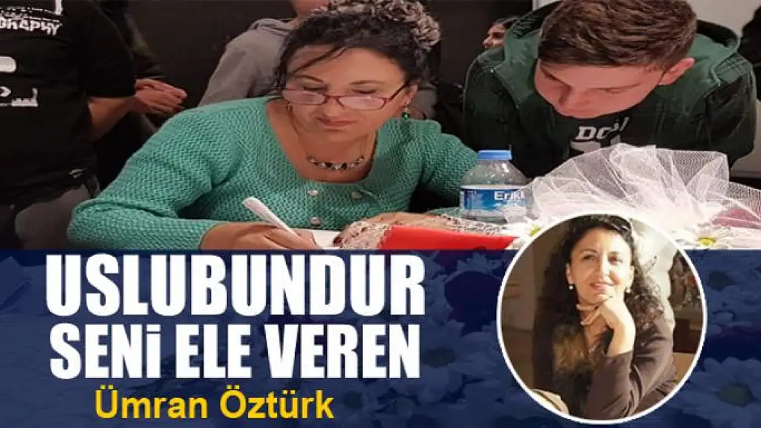 Uslubundur seni ele veren