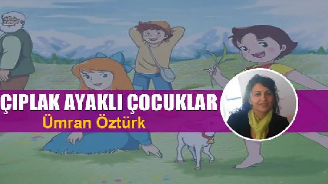 Çıplak ayaklı çocuklar