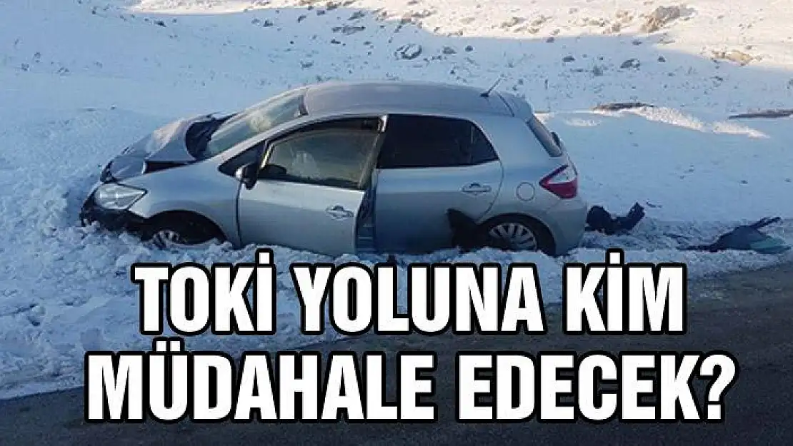 EDREMİT TOKİ YOLUNA KİM MÜDAHALE EDECEK?