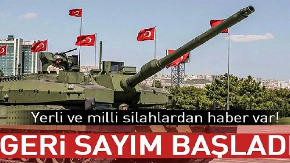 Altay tankı için geri sayım 