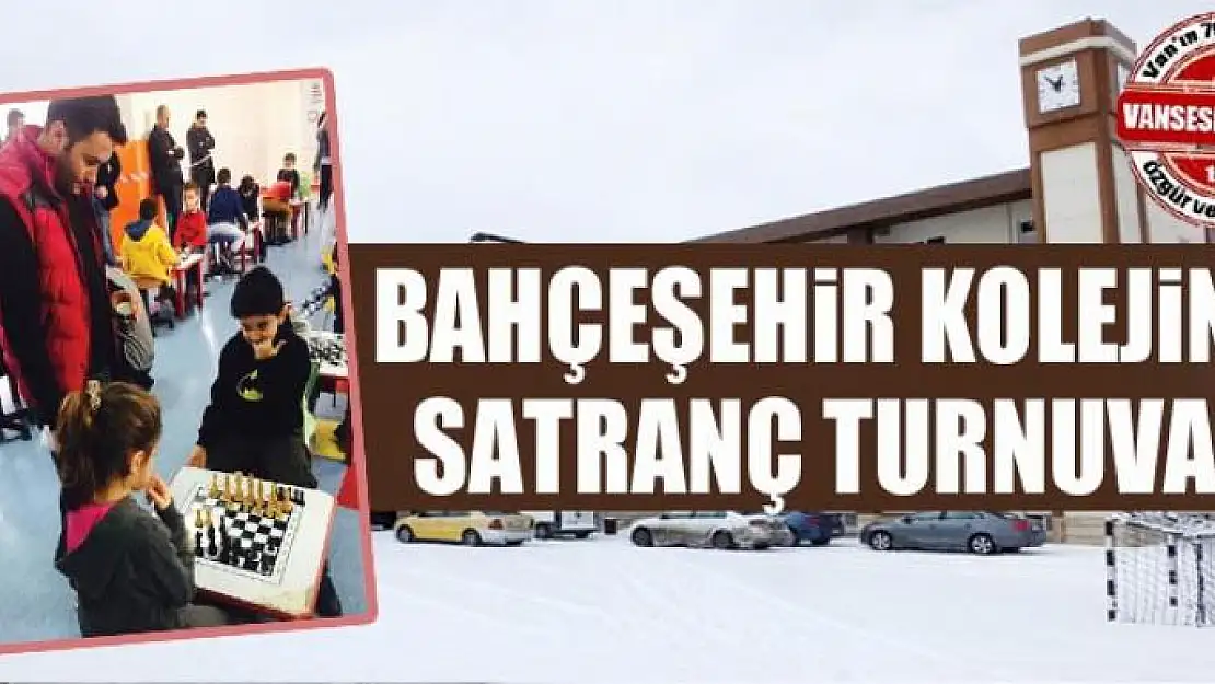 Bahçeşehir Kolejinde satranç turnuvası