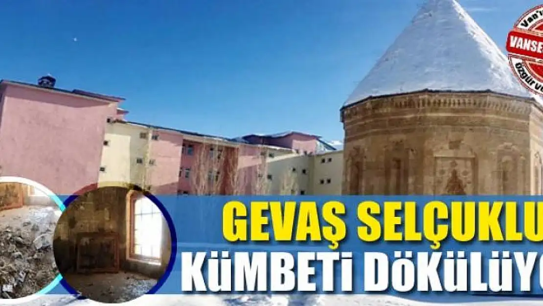 Gevaş Selçuklu Kümbeti dökülüyor