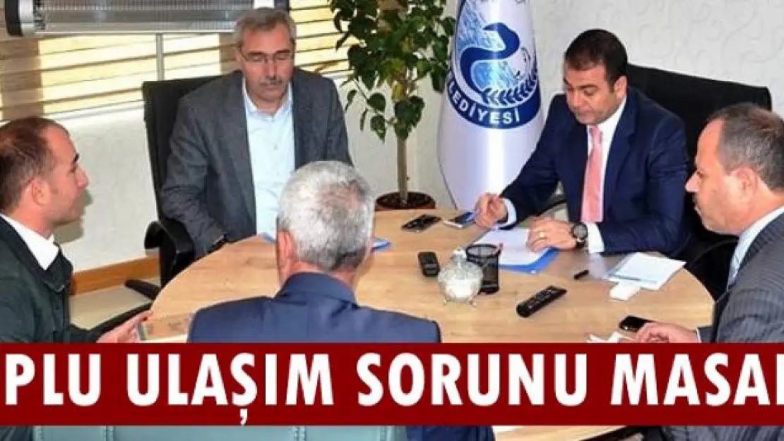 Erciş'teki toplu ulaşım sorunu