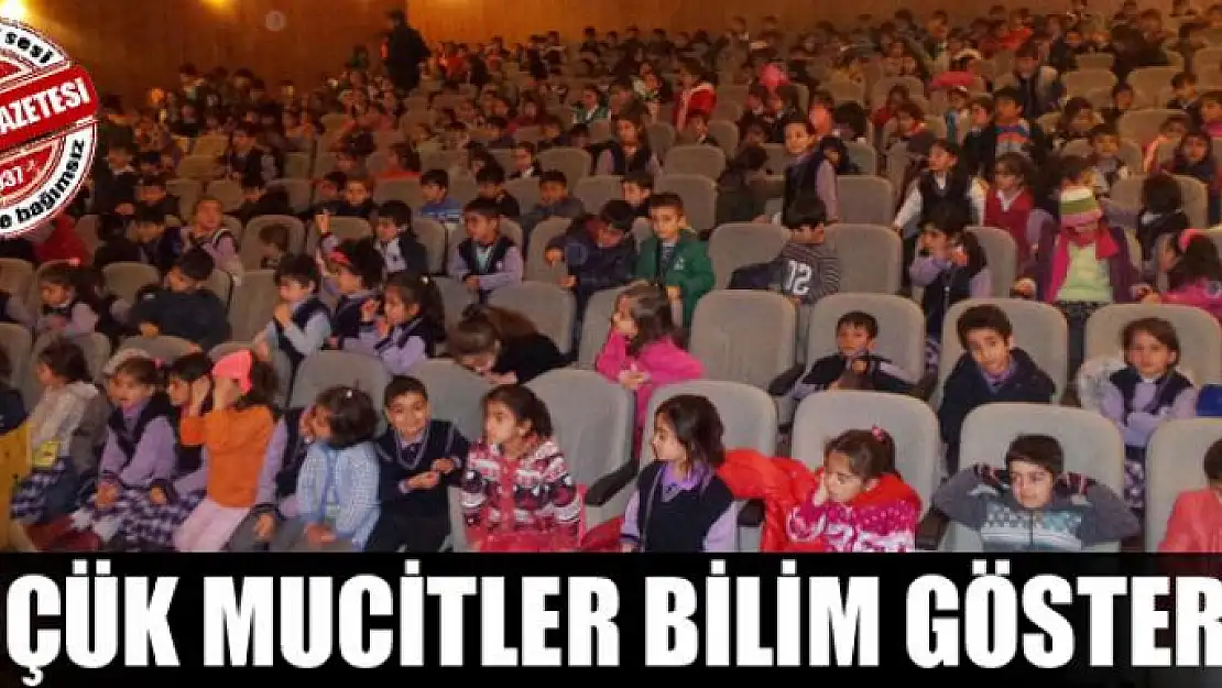 Van'da Küçük Mucitler Bilim Gösterisi