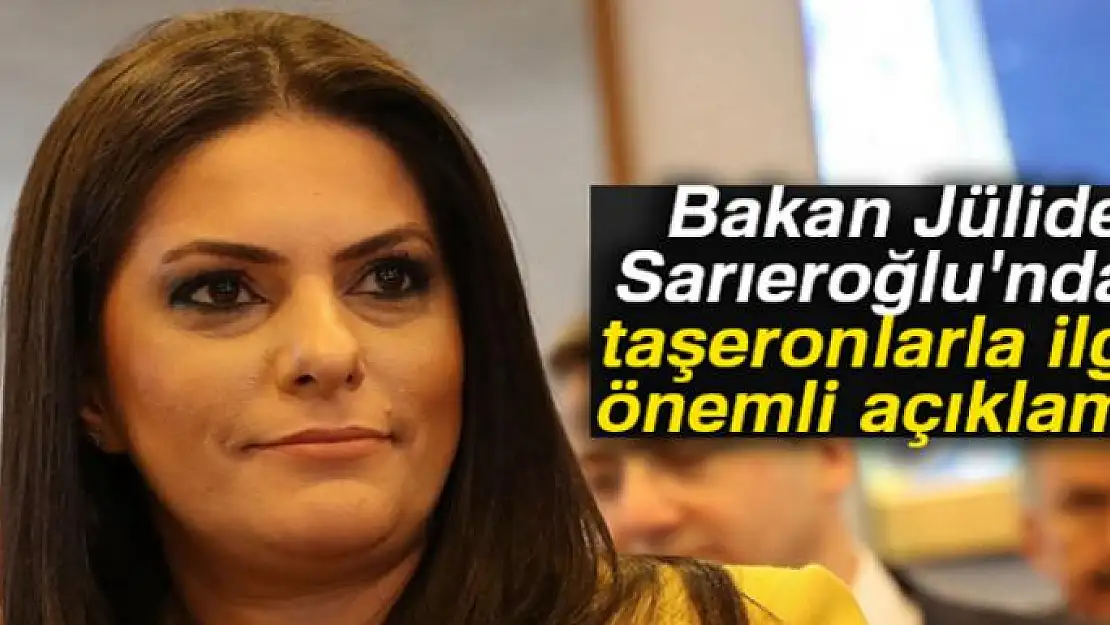 Bakan Jülide Sarıeroğlu'ndan önemli taşeron açıklaması