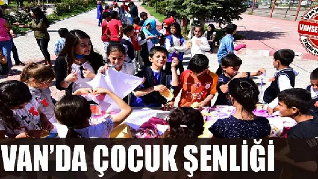 Van'da çocuk şenliği