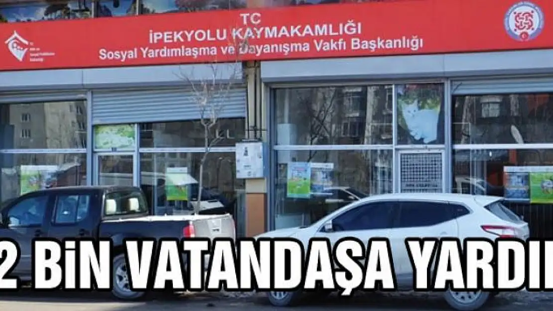 İpekyolu'nda 82 bin vatandaşa yardım