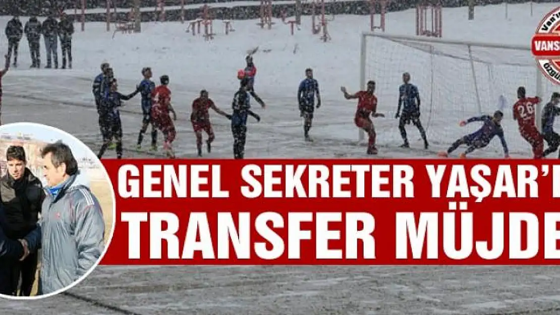 Yaşar'dan transfer müjdesi