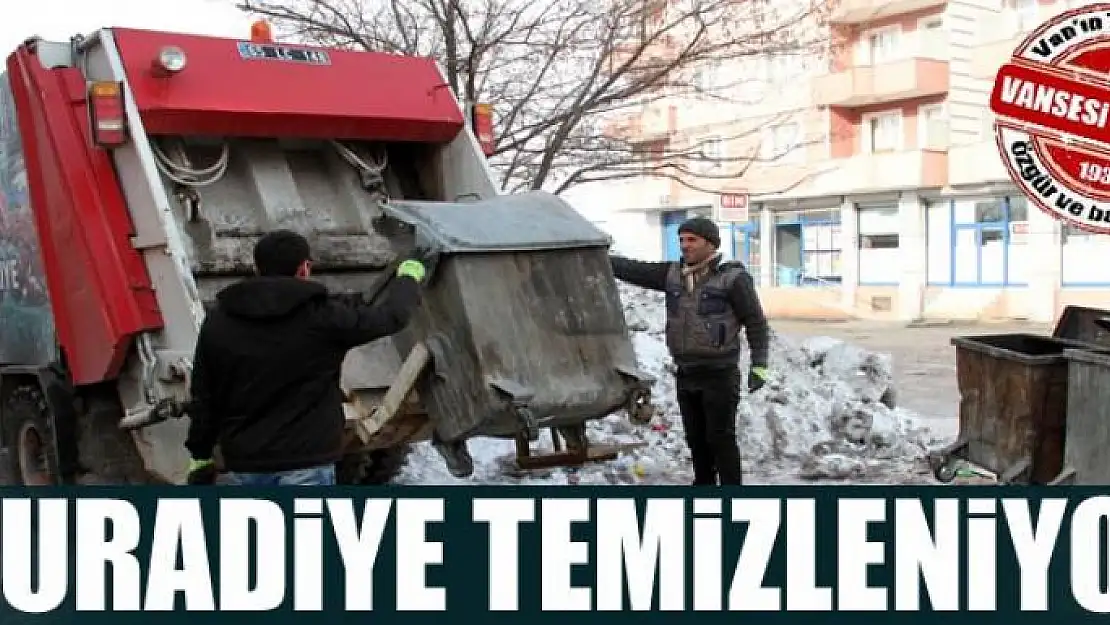 Muradiye Belediyesinden çevre temizliği