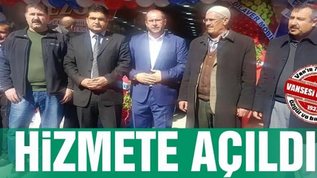 Ezom Et Lokantası hizmete açıldı