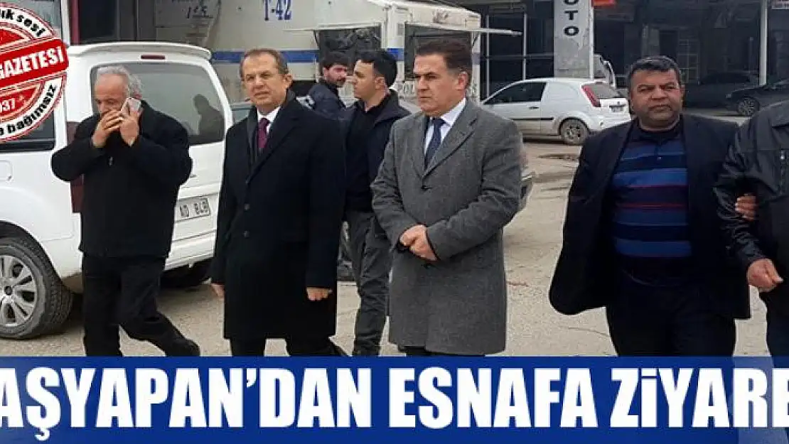 Taşyapan'dan esnafa ziyaret