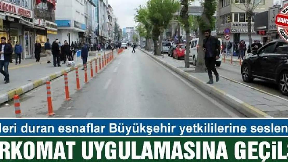 İşleri duran esnaflar Büyükşehir Belediyesi yetkililerine seslendi: Parkomat uygulamasına geçilsin