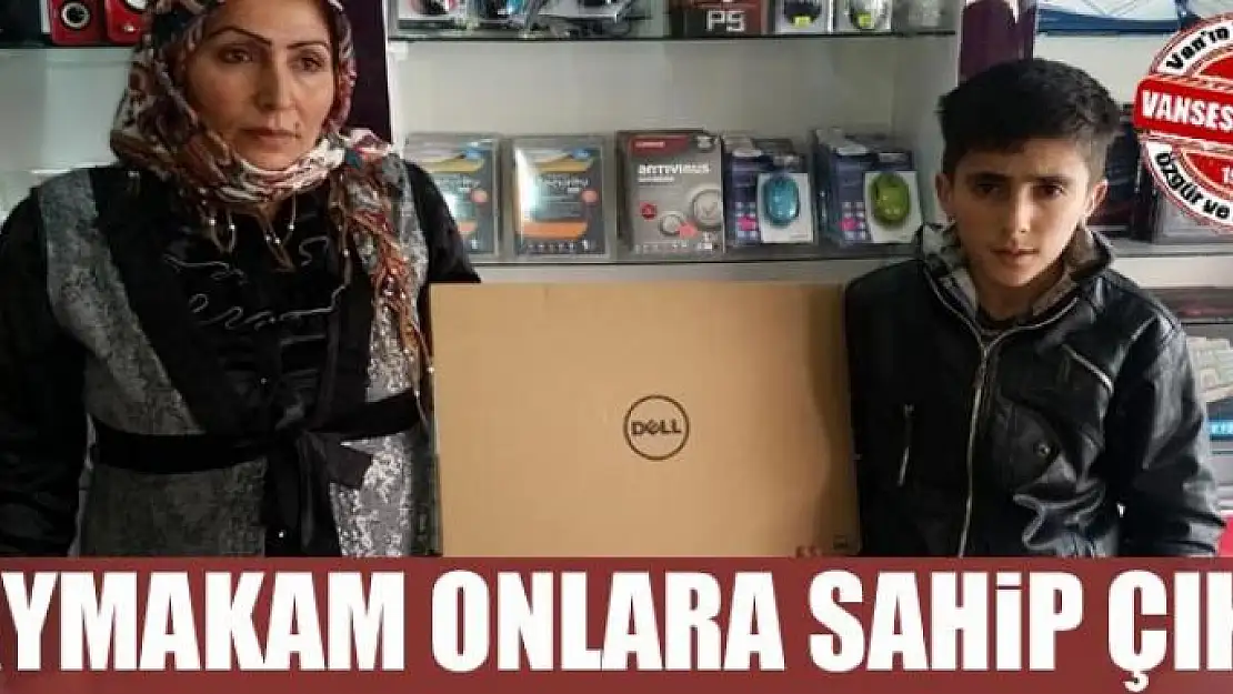 Güneşe çıkamayan kardeşlere kaymakam sahip çıktı