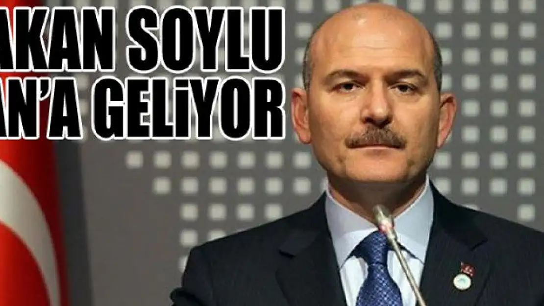 Bakan Soylu Van'a geliyor