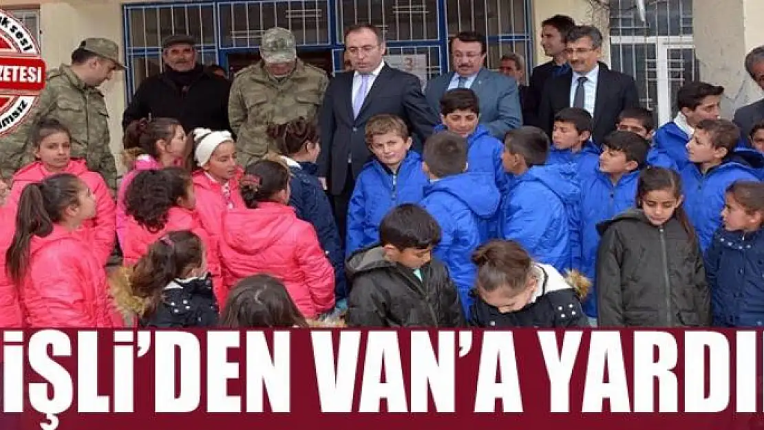 Şişli'den Van'a Yardım Eli