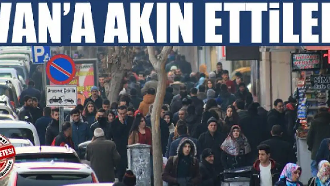 Van'a akın ettiler