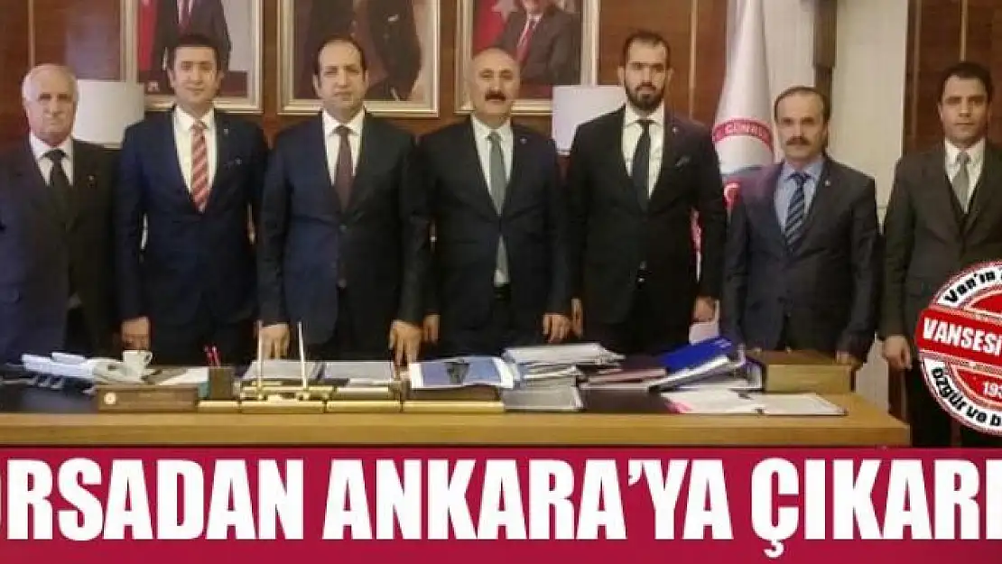 Van Ticaret Borsasından Ankara'ya çıkarma