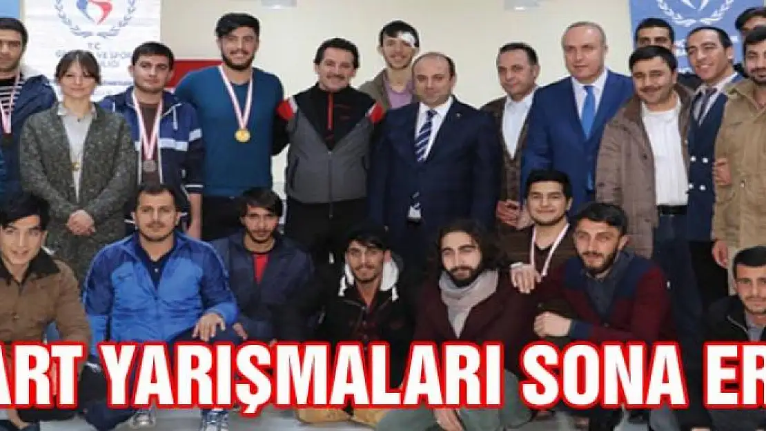 DART YARIŞMALARI SONA ERDİ