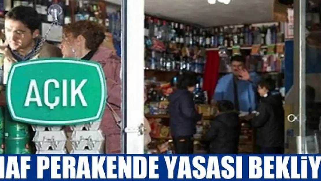 Esnaf perakende yasası bekliyor 