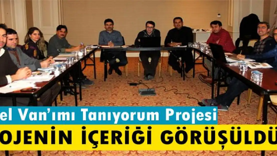 Güzel Van'ımı Tanıyorum Projesi