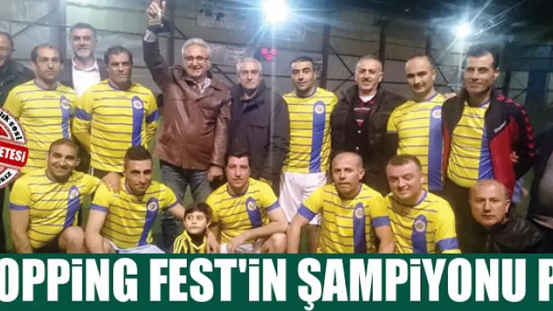 SHOPPİNG FEST'İN ŞAMPİYONU PTT