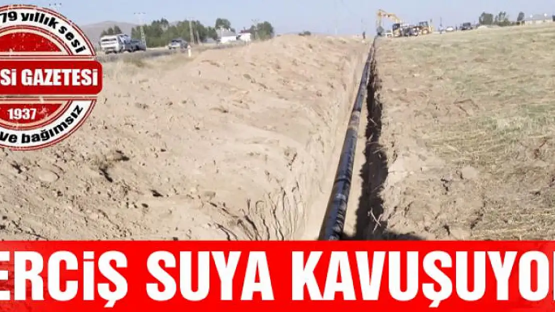 Erciş suya kavuşuyor