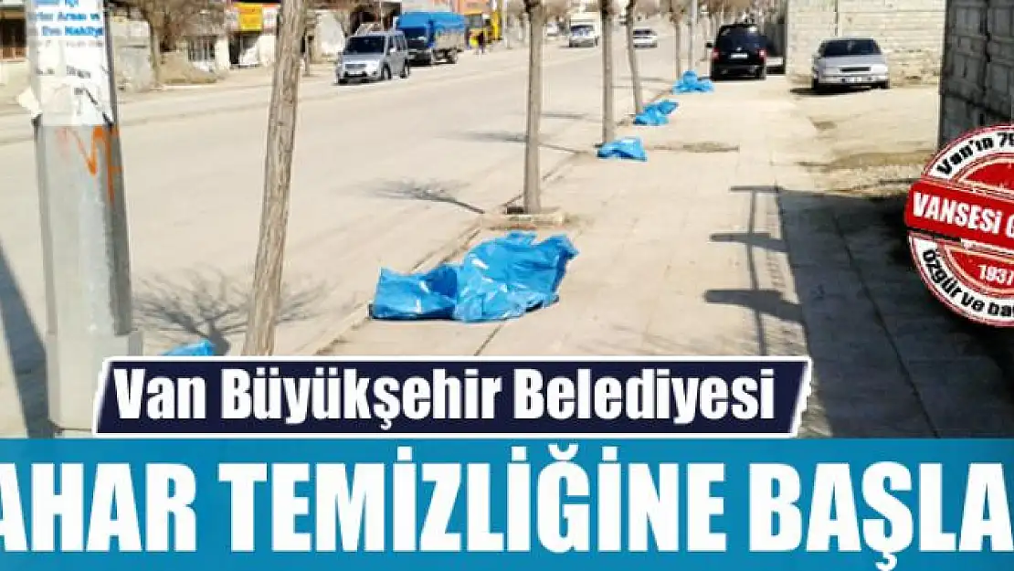 Büyükşehir bahar temizliğine başladı